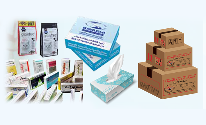 طباعة الأكياس والعلب